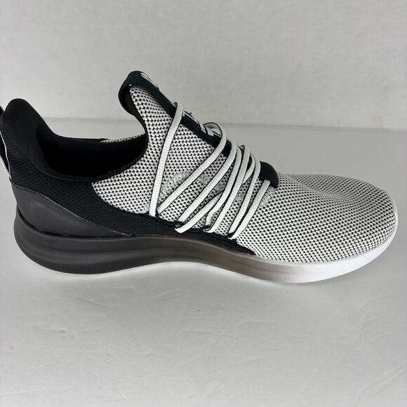 Adidas Lite Racer Adapt 7.0 Cloudfoam SlipOn Sneaker Men\'s 11.5 Black White Grey main image 9